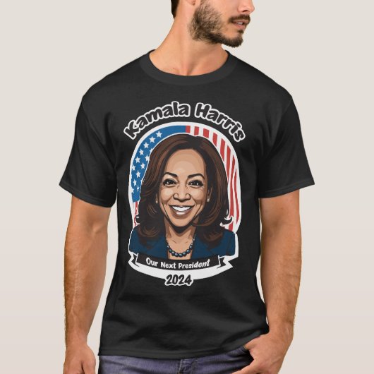 Kamala Harris T shirt (Voorkant)