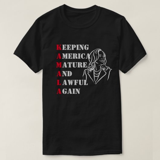 Kamala Harris T-Shirt (Design voorkant)