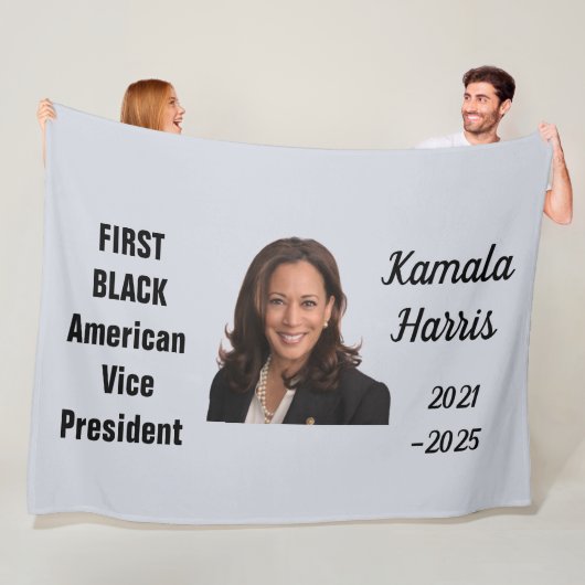 KAMALA HARRIS Throw Blanket Fleece Deken (In situ)