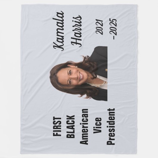 KAMALA HARRIS Throw Blanket Fleece Deken (Voorkant)