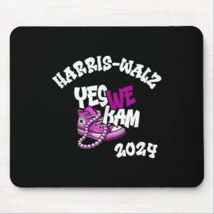 Kamala Harris Tim W 2024 Ja We Kam Paarse Witte T Muismat