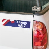 Kamala Harris Tim Walz 2024 Bumpersticker (Op Truck)