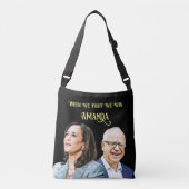 Kamala Harris Tim Walz 2024 Canvas tas aanpassen (Voorkant)