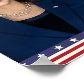 Kamala Harris Tim Walz 2024 President Vice Foto's Poster (Hoek)