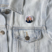 Kamala Harris Tim Walz 2024 President Vice Foto's Ronde Button 3,2 Cm (In situ)