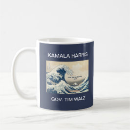 KAMALA HARRIS TIM WALZ BLUE WAVE 2024 KOFFIEMOK