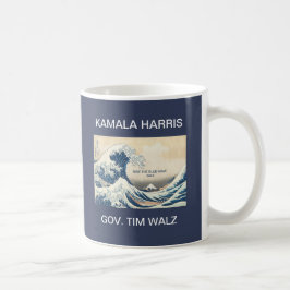 KAMALA HARRIS TIM WALZ BLUE WAVE 2024 KOFFIEMOK