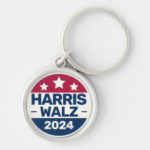 Kamala Harris Tim Walz campagne 2024 Presidentieel Sleutelhanger
