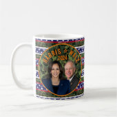 Kamala Harris Tim Walz President Vice Foto's Camo Koffiemok (Links)