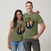 Kamala Harris Tim Walz President Vice Foto's Camo T-shirt (Unisex)