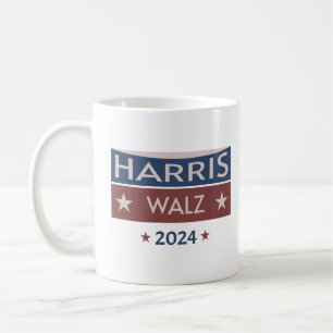 Kamala Harris Tim Walz Presidentsverkiezingen 2024 Koffiemok