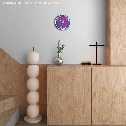 Kamala Harris Tim Walz Stem Blue Stop Project 2025