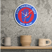 Kamala Harris Tim Walz Stem Blue Stop Project 2025