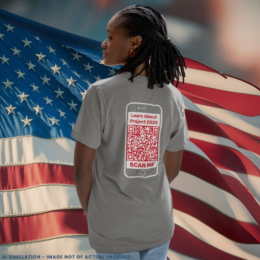 Kamala Harris Tim Walz Stem Blue Stop Project 2025 Tri-Blend Shirt