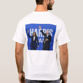 Kamala Harris Tim Walz T-shirt (Achterkant)