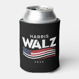 Kamala Harris Tim Walz Wals 2024 Verkiezing Blikjeskoeler