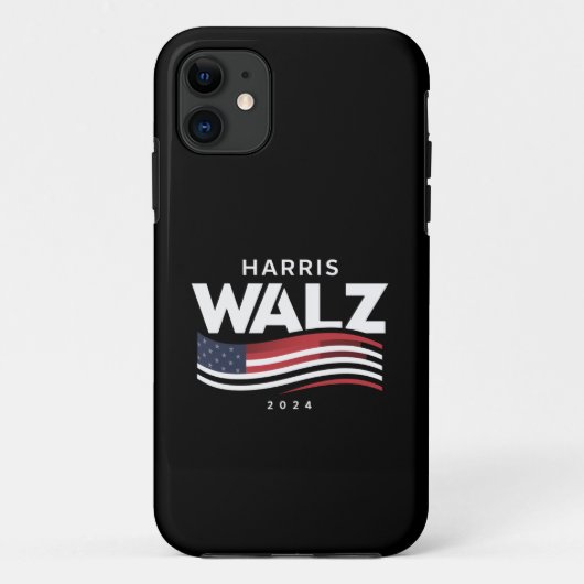 Kamala Harris Tim Walz Wals 2024 Verkiezing Case-Mate iPhone Case (Achterkant)