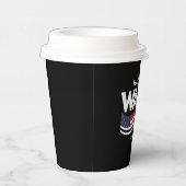 Kamala Harris Tim Walz Waltz Verkiezingen 2024 Papieren Bekers (Rechts)