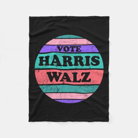 Kamala Harris Tim WAlzheimer President 2024  Fleece Deken (Voorkant)
