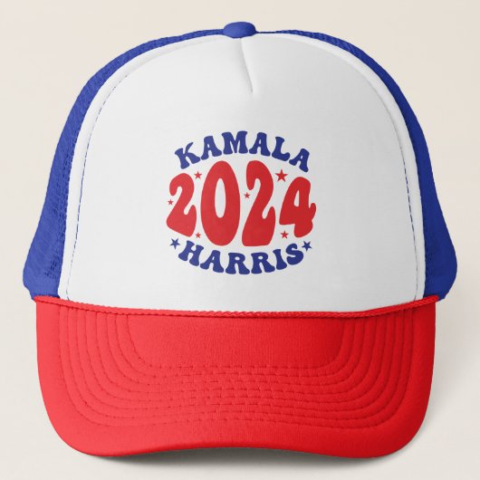 Kamala Harris Trucker Pet (Voorkant)