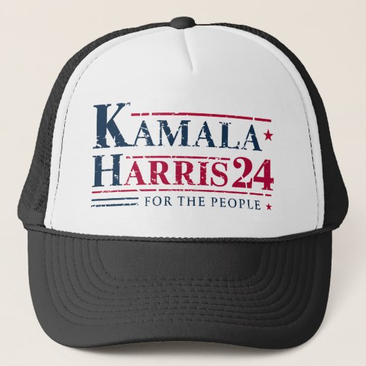 Kamala Harris Trucker Pet (Voorkant)