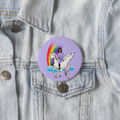 Kamala Harris Unicorn 2024 Ronde Button 7,6 Cm (In situ)