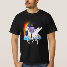 KAMALA HARRIS UNICORN EN REGENBOOG T-shirt