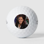 Kamala Harris US Vice President, Biden 2024 Golfballen (Voorkant)