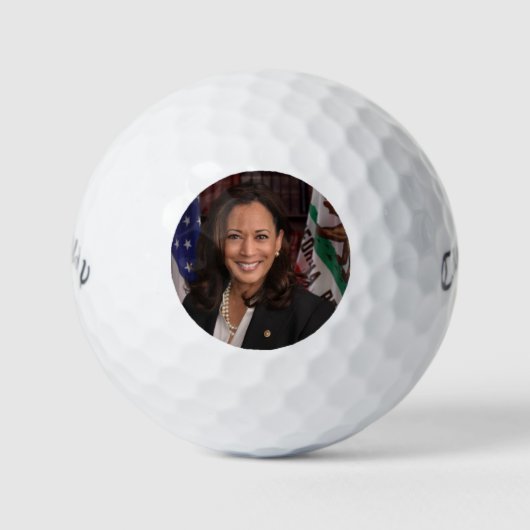 Kamala Harris US Vice President, Biden 2024 Golfballen (Voorkant)