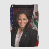 Kamala Harris US Vice President, Biden 2024 Golfhanddoek (Voorkant)