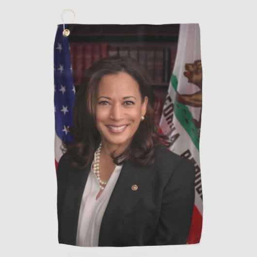 Kamala Harris US Vice President, Biden 2024 Golfhanddoek (Voorkant)
