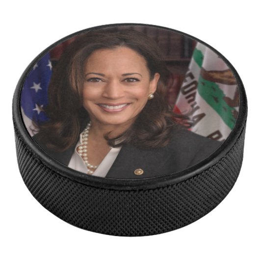 Kamala Harris US Vice President, Biden 2024 Hockey Puck (3/4)