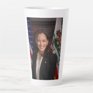 Kamala Harris US Vice President, Biden 2024 Latte Mok