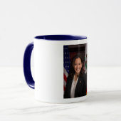Kamala Harris US Vice President, Biden 2024 Mok (Voorkant links)
