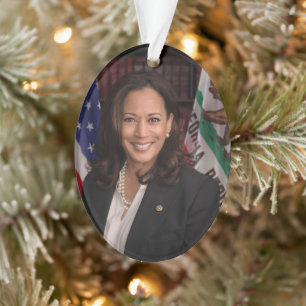 Kamala Harris US Vice President, Biden 2024 Ornament