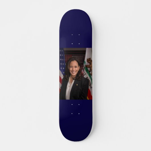 Kamala Harris US Vice President, Biden 2024 Persoonlijk Skateboard (Voorkant)