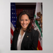 Kamala Harris US Vice President, Biden 2024 Poster (Voorkant)
