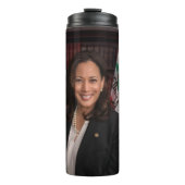 Kamala Harris US Vice President, Biden 2024 Thermosbeker (Voorkant)