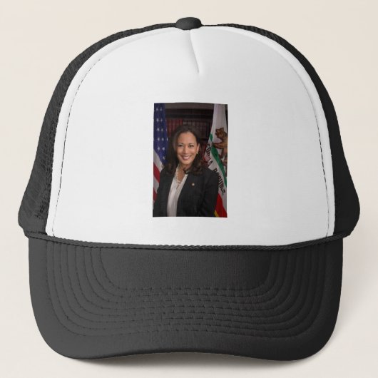 Kamala Harris US Vice President, Biden 2024 Trucker Pet (Voorkant)