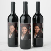 Kamala Harris US Vice President, Biden 2024 Wijn Etiket (Flessen)