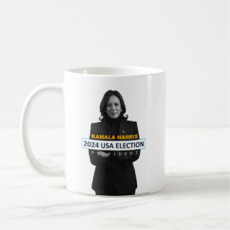 Kamala Harris USA Verkiezingen President 2024 Koffiemok