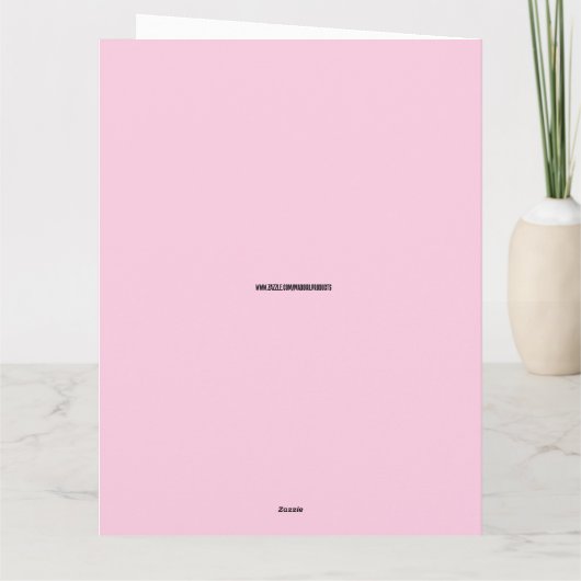 KAMALA HARRIS VERJAARDAG GRAPPIGE GROET KAART (Achterkant)