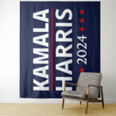 Kamala Harris Verkiezing 2024 III Wandkleed (In situ)