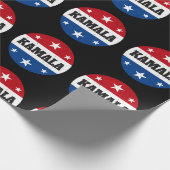 Kamala Harris Verkiezing 2024 V Cadeaupapier (Hoek)