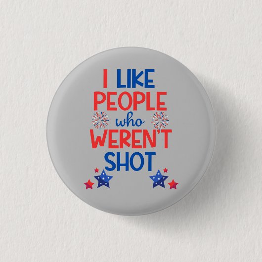 Kamala Harris verkiezing Grappig Anti-Trump Rood & Ronde Button 3,2 Cm (Voorkant)