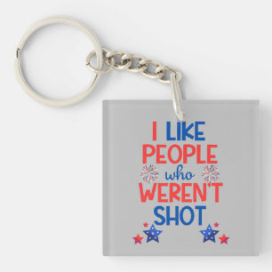 Kamala Harris verkiezing Grappig Anti-Trump Rood & Sleutelhanger