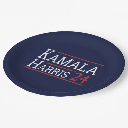 Kamala Harris verkiezingen 2024 I Papieren Bordje (Gekanteld)