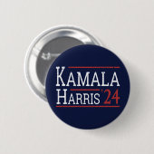Kamala Harris verkiezingen 2024 I Ronde Button 5,7 Cm (Voorkant /achterkant)