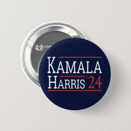 Kamala Harris verkiezingen 2024 I Ronde Button 5,7 Cm (Voorkant /achterkant)