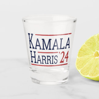 Kamala Harris verkiezingen 2024 I Shot Glas